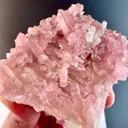 Pink Tourmaline crystal cluster on matrix from Afghanistan - image 2