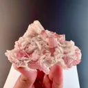 Pink  Tourmaline crystal cluster on matrix from Afghanistan - image 1