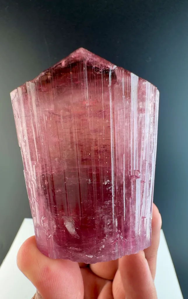 Pink Tourmaline from Afghanistan image