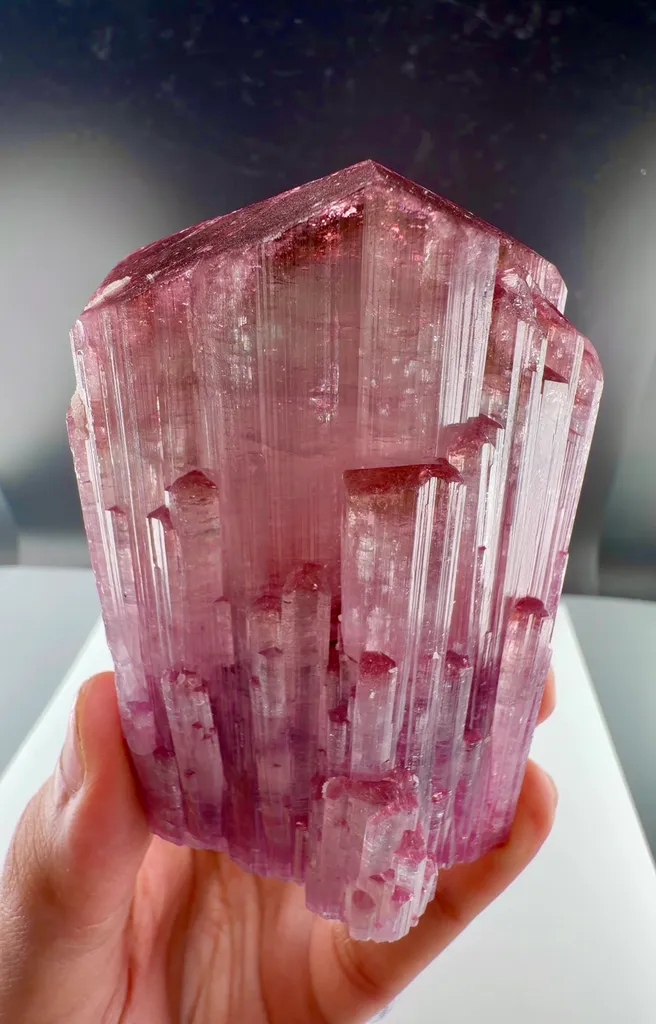 Pink Tourmaline from Afghanistan image