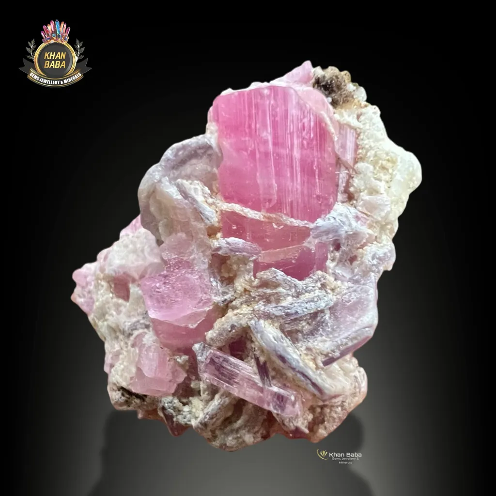 Pink Tourmaline from Afghanistan, Nuristan, Paprok, Nouristan image