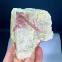 Pink Tourmaline on Feldspar from Pakistan - image 3