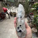 Pink Tourmaline On Smoky Quartz from Afghanistan - image 5
