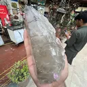 Pink Tourmaline On Smoky Quartz from Afghanistan - image 7