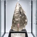 Pink Tourmaline On Smoky Quartz from Afghanistan - image 1