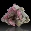 Pink Tourmaline with Cleavelandite, Quartz and Mica — Pachigram mine Nuristan province Afghanistan - image 1