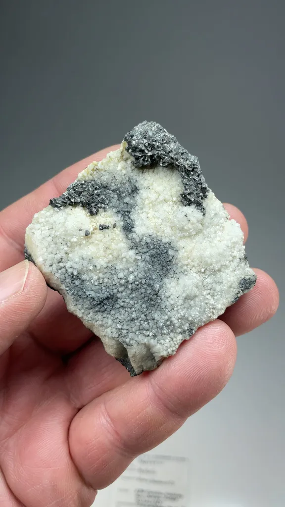 Plagionite with Quartz - image 2