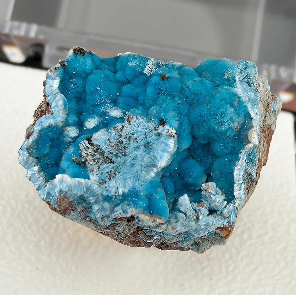 Plancheite from Shinkolobwe, Kambove Territory, Haut-Katanga, DR Congo - image 1