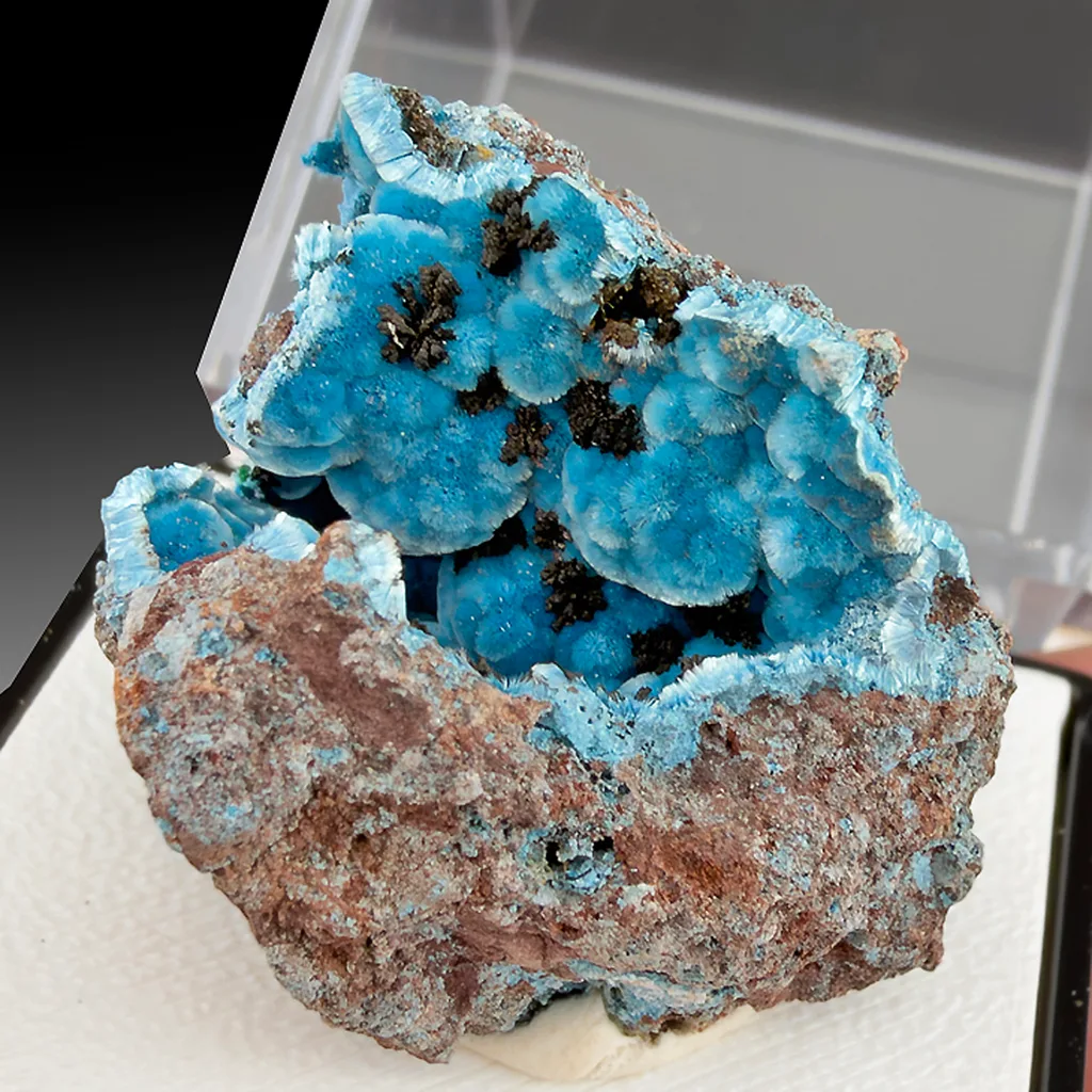 Plancheite from Shinkolobwe, Kambove Territory, Haut-Katanga, DR Congo - image 1