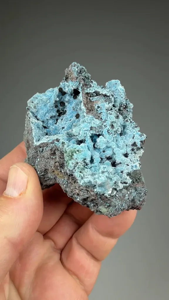Plancheite with Barite - image 2