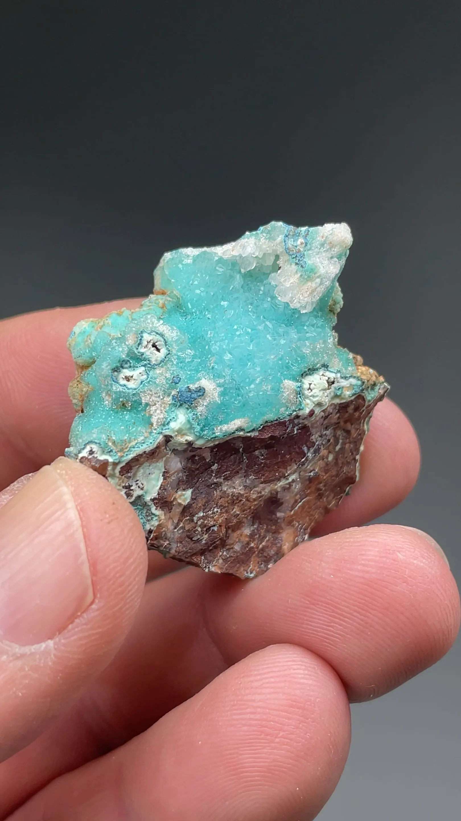Plancheite with Quartz - image 2