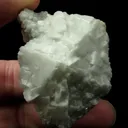 Plumboan Calcite Ps. Cerussite, on Calcite - image 2