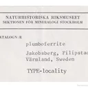 Plumboferrite (type locality) with Hausmannite and Dolomite - image 1