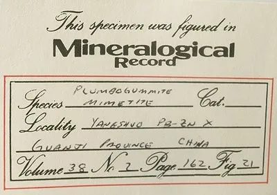 Plumbogummite, Mimetite - image 2