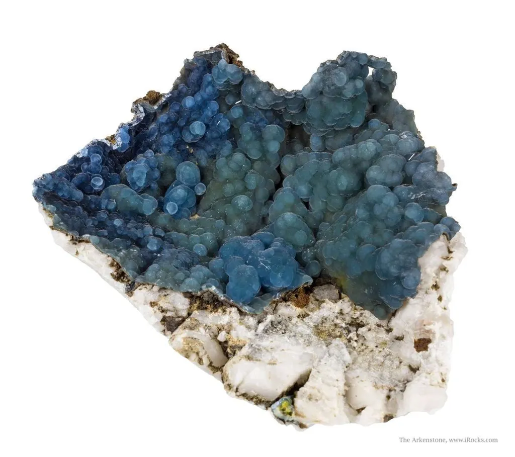 Plumbogummite on Quartz image