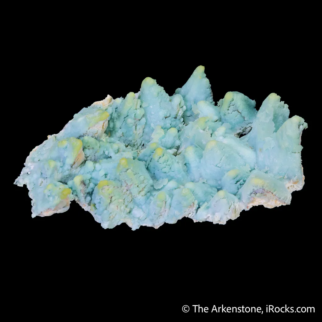 Plumbogummite ps. after Calcite - image 5