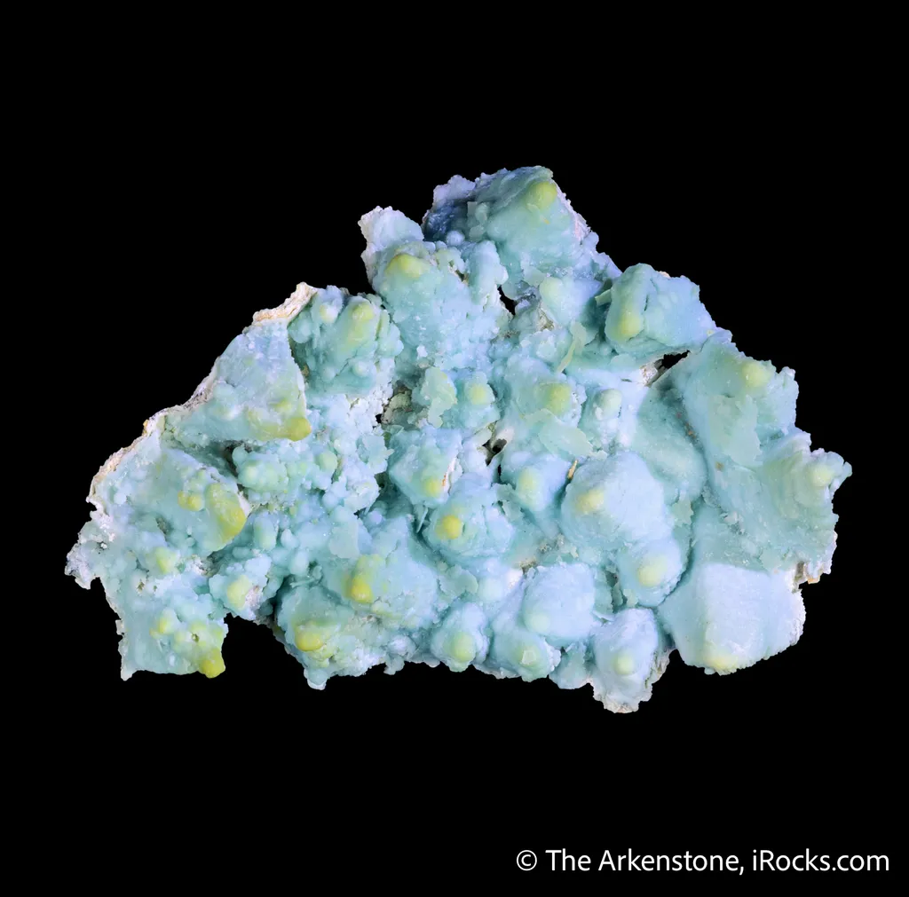 Plumbogummite ps. after Calcite - image 4