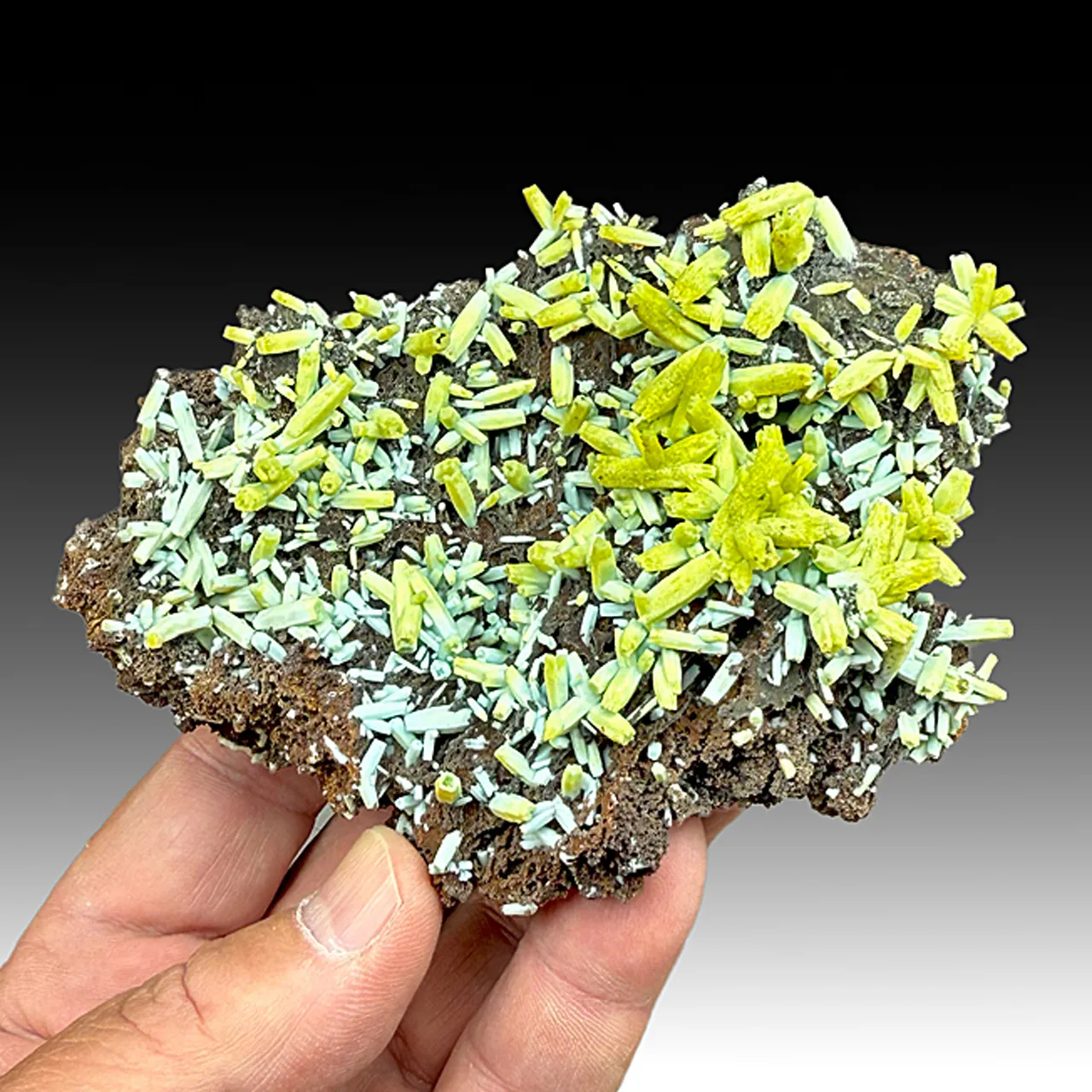 Plumbogummite replacing Pyromorphite - image 1