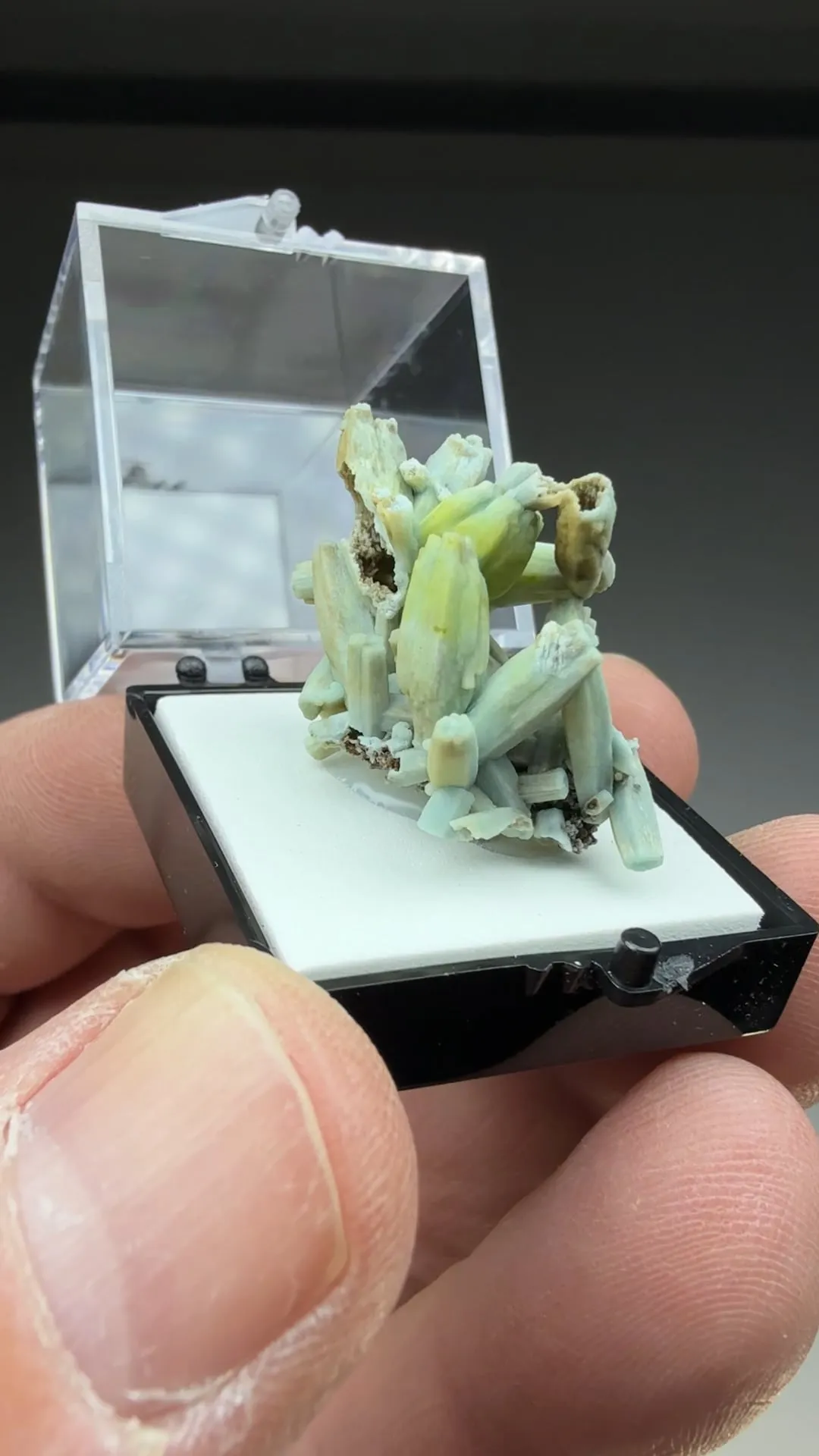 Plumbogummite replacing Pyromorphite - image 2