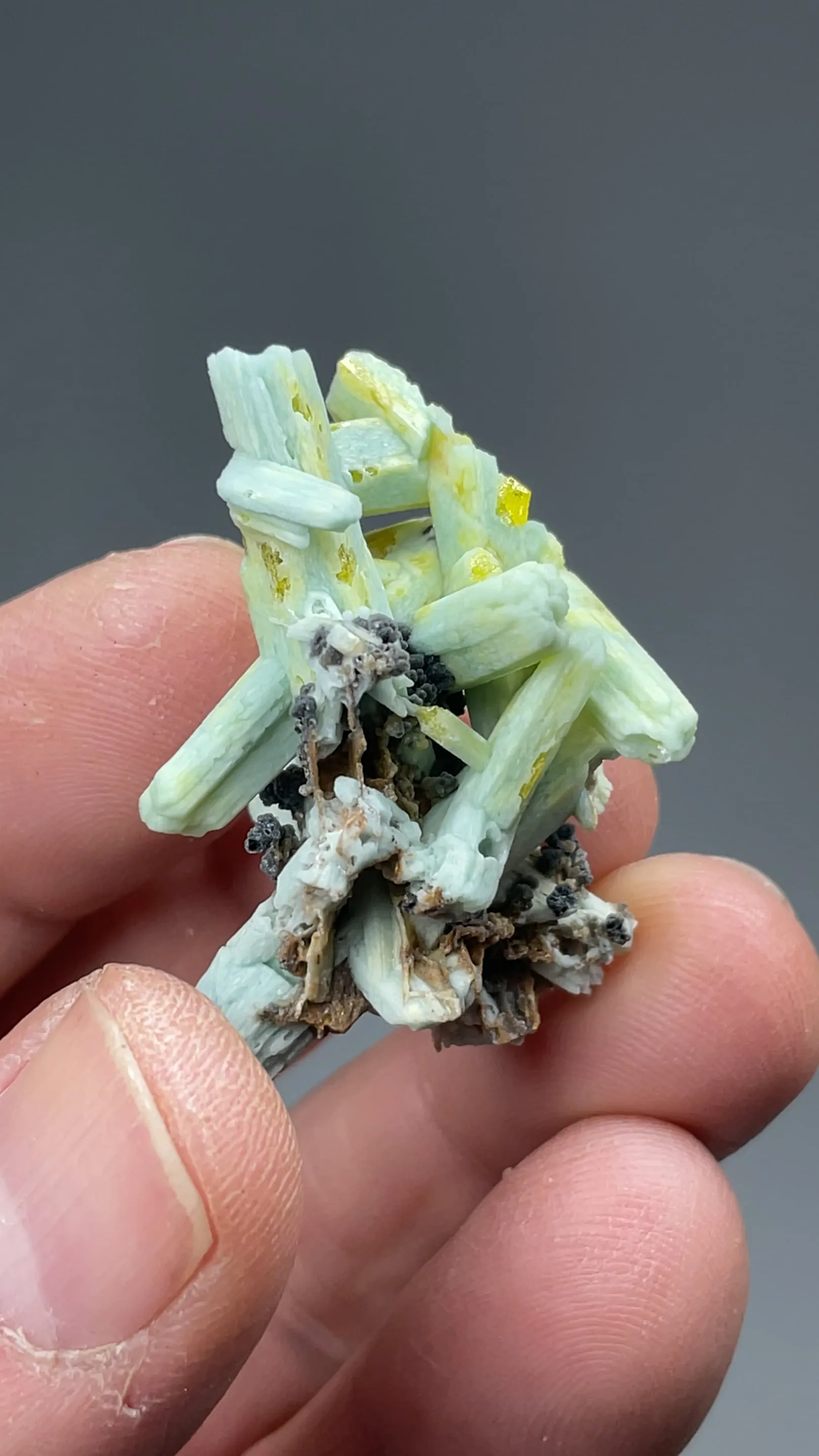 Plumbogummite replacing Pyromorphite - image 2