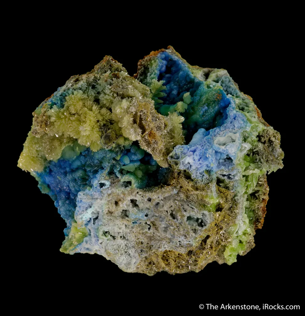 Plumbogummite with Pyromorphite (fl) - image 3