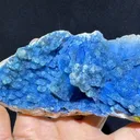 Plumogummite, boytroidal, sapphire blue with yellow pyromorphite - image 1