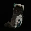 Pointed Green Apophyllite with Stilbite Natural Mineral Specimen - image 4