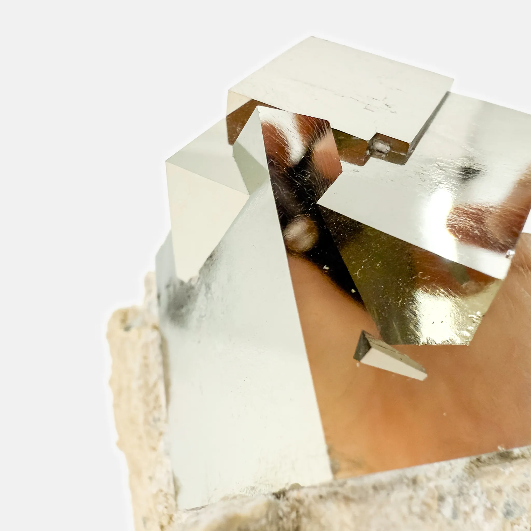 Pointed Pyrite in Matrix - image 5