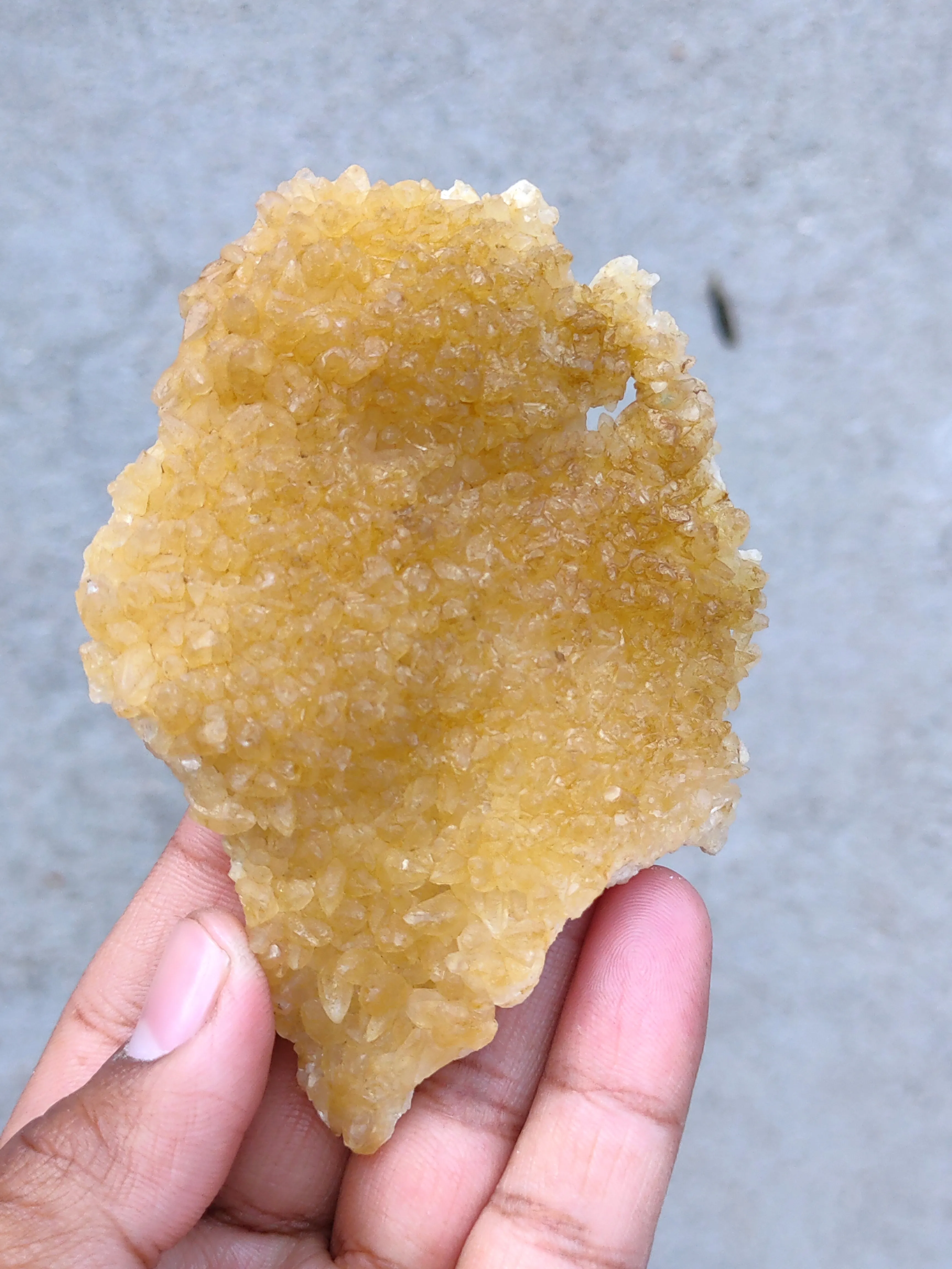 Pointed Yellow Calcite Natural - image 2