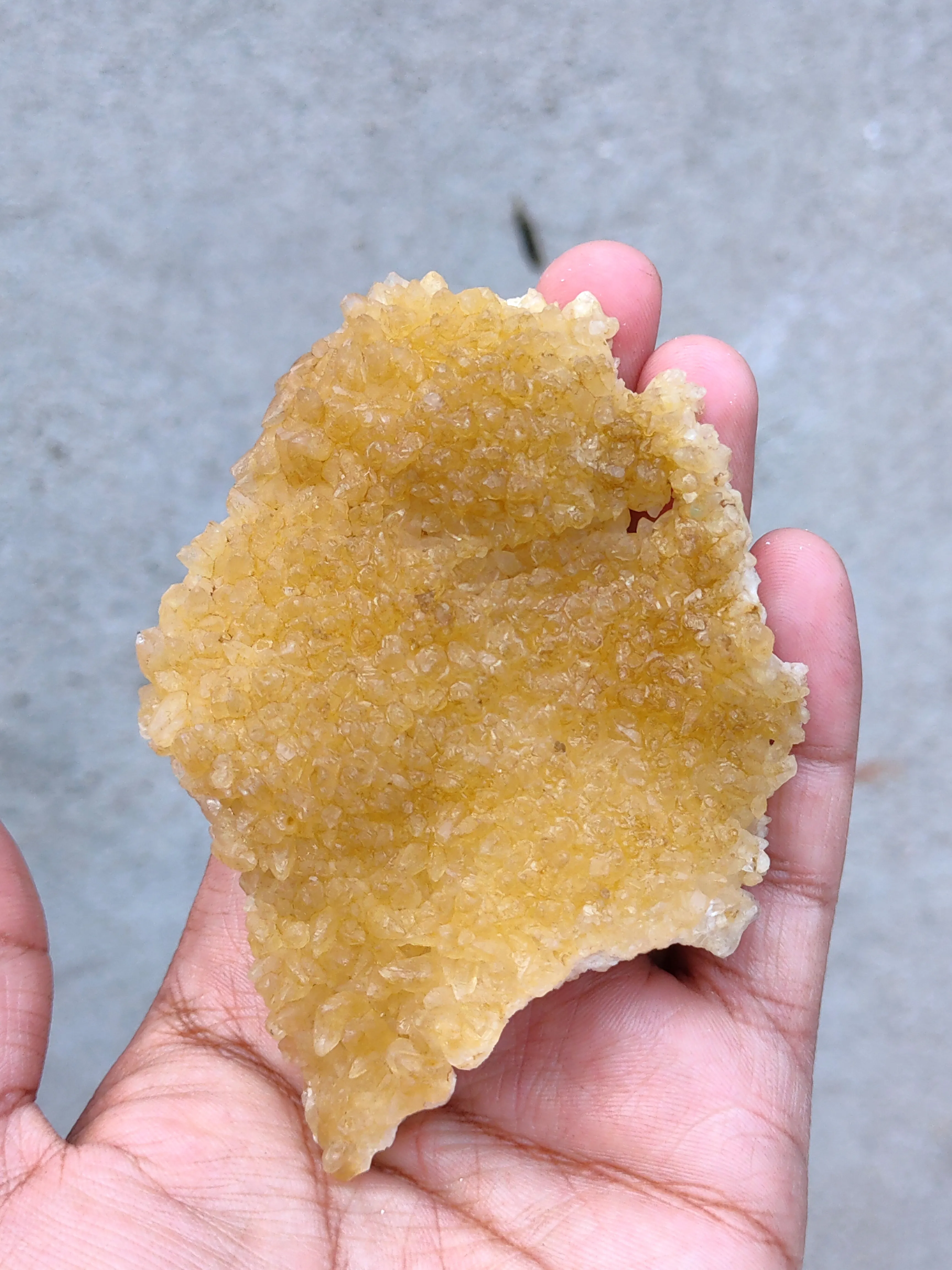 Pointed Yellow Calcite Natural - image 5