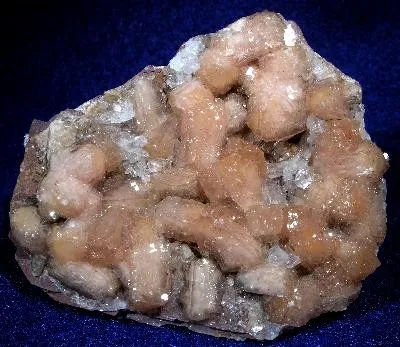 Poldervaartite, Calcite image