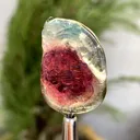 Polished Flower Shape Watermelon Tourmaline Carving from Afghanistan - image 3