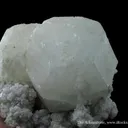 Pollucite (Fluorescent), Lepidolite, and Aquamarine - image 2