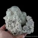 Pollucite (Fluorescent), Lepidolite, and Aquamarine - image 7