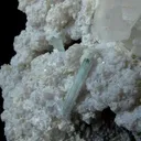 Pollucite (Fluorescent), Lepidolite, and Aquamarine - image 5