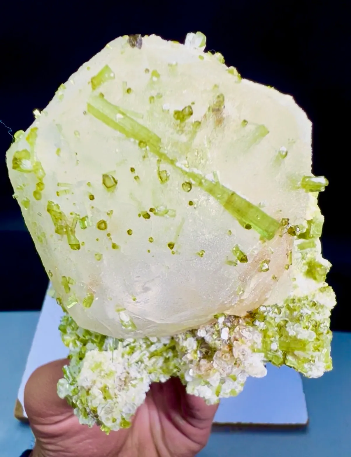 Pollucite from Pakistan, Gilgit-Baltistan, Shigar District, Braldu Valley, Chhappu - image 3