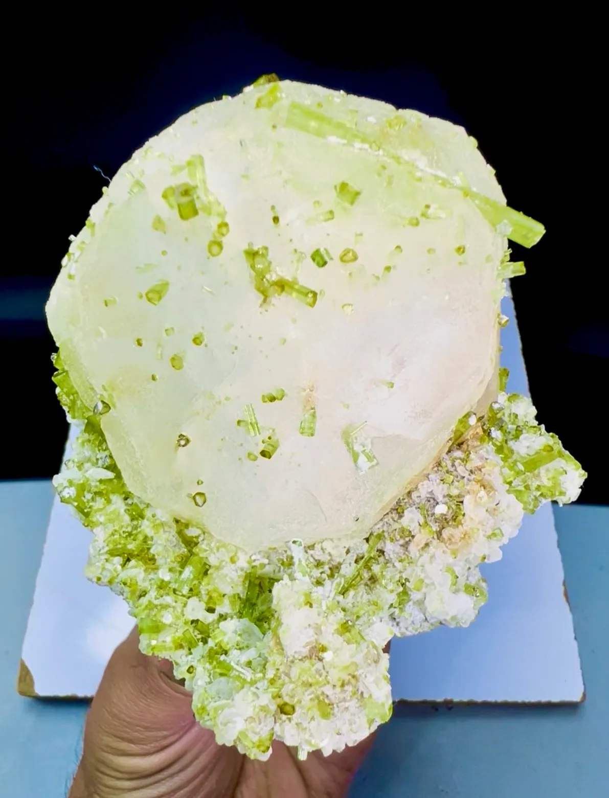 Pollucite from Pakistan, Gilgit-Baltistan, Shigar District, Braldu Valley, Chhappu - image 4