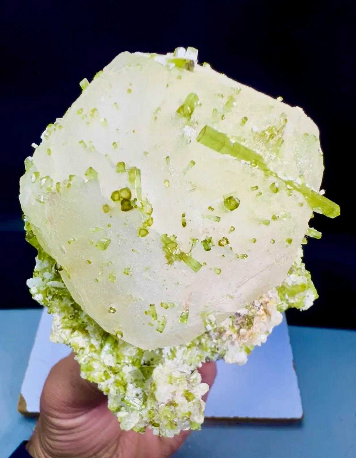 Pollucite from Pakistan, Gilgit-Baltistan, Shigar District, Braldu Valley, Chhappu - image 5