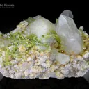 Pollucite with Tourmaline and Quartz from Pakistan - image 1