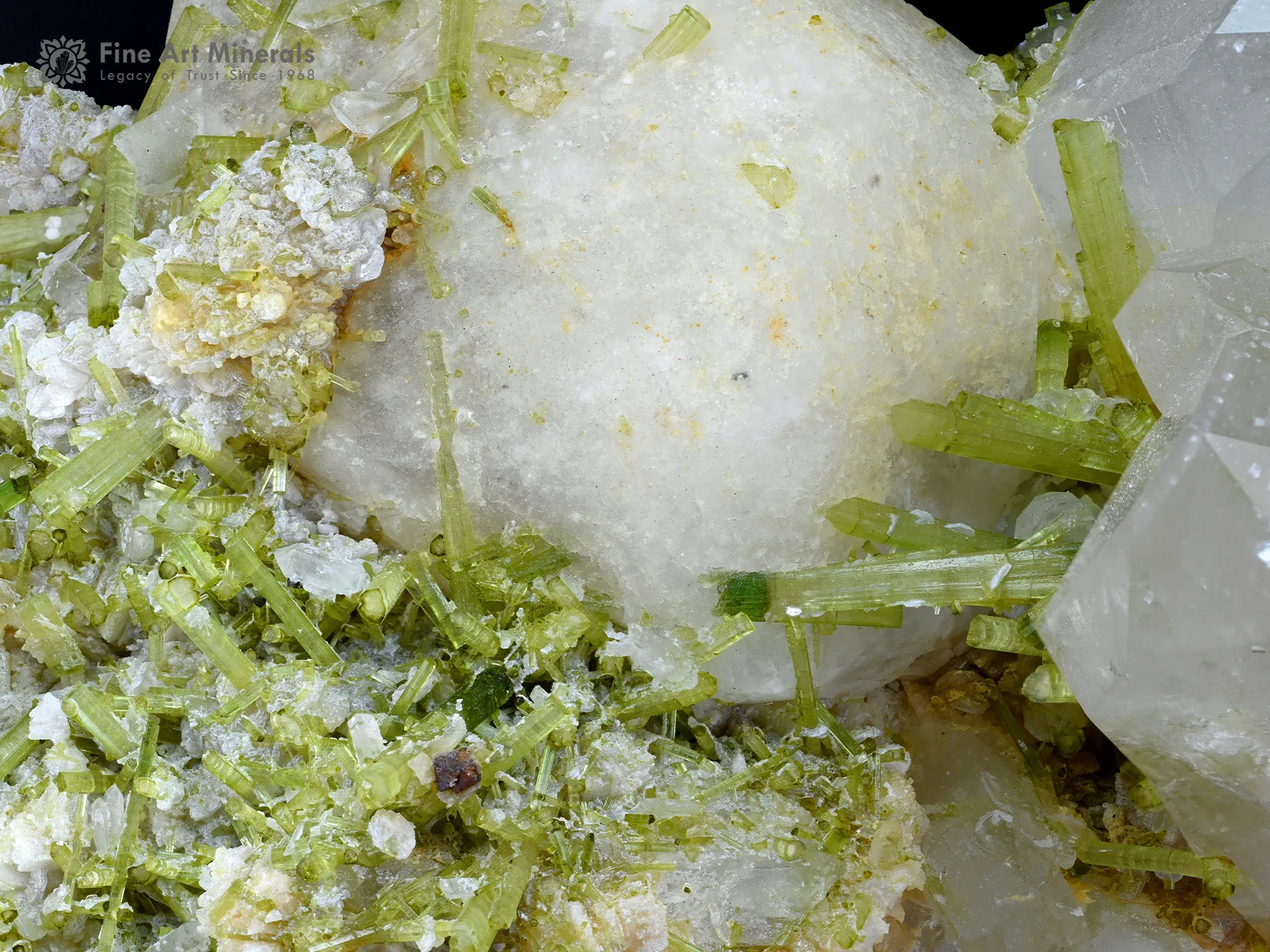 Pollucite with Tourmaline and Quartz from Pakistan - image 3