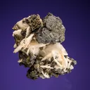 Polybasite on Barite - image 1