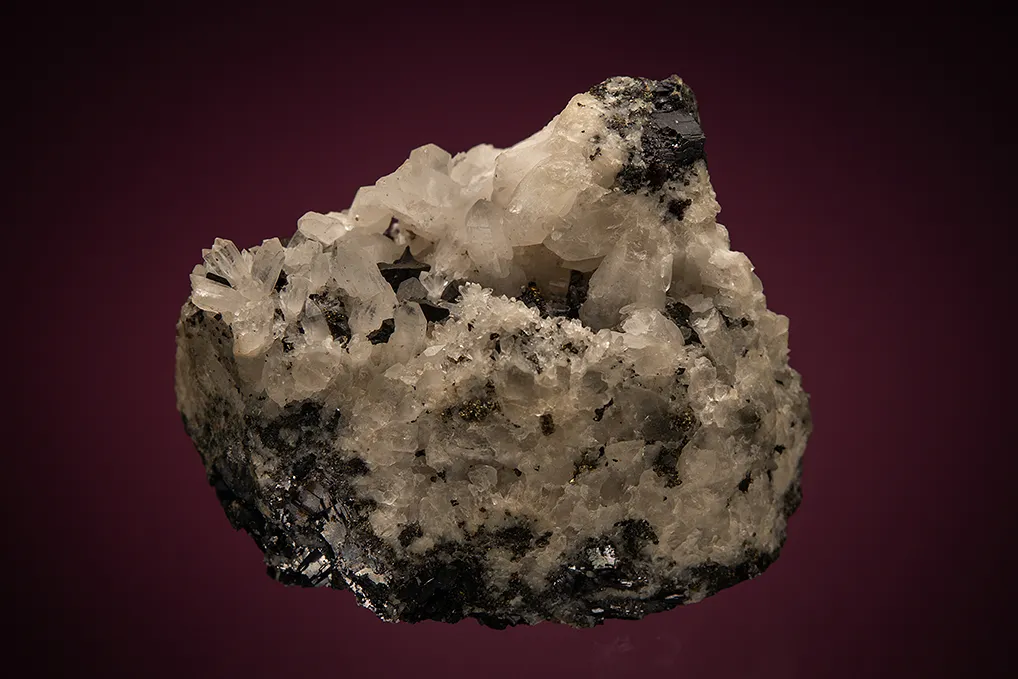 Polybasite on Quartz image