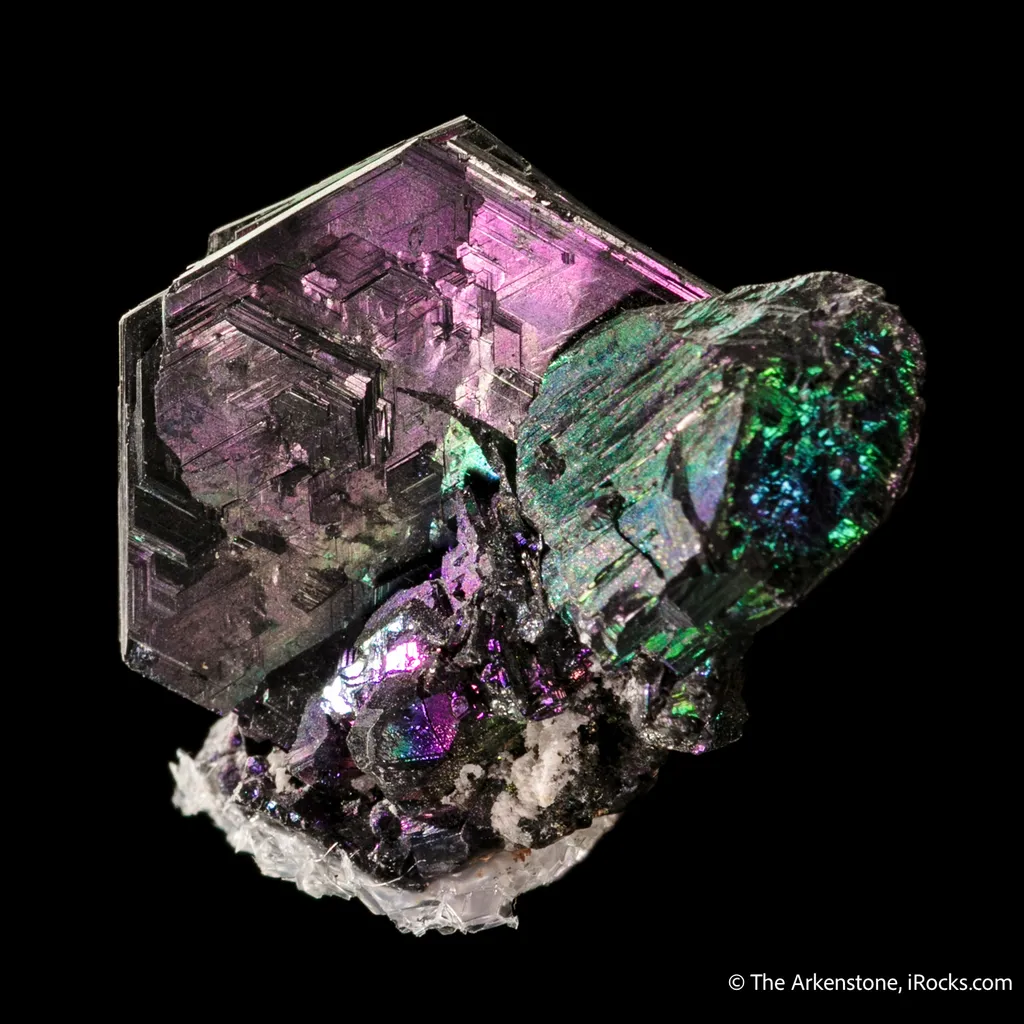 Polybasite on Stephanite - image 3