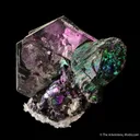 Polybasite on Stephanite - image 3