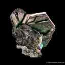 Polybasite on Stephanite - image 5