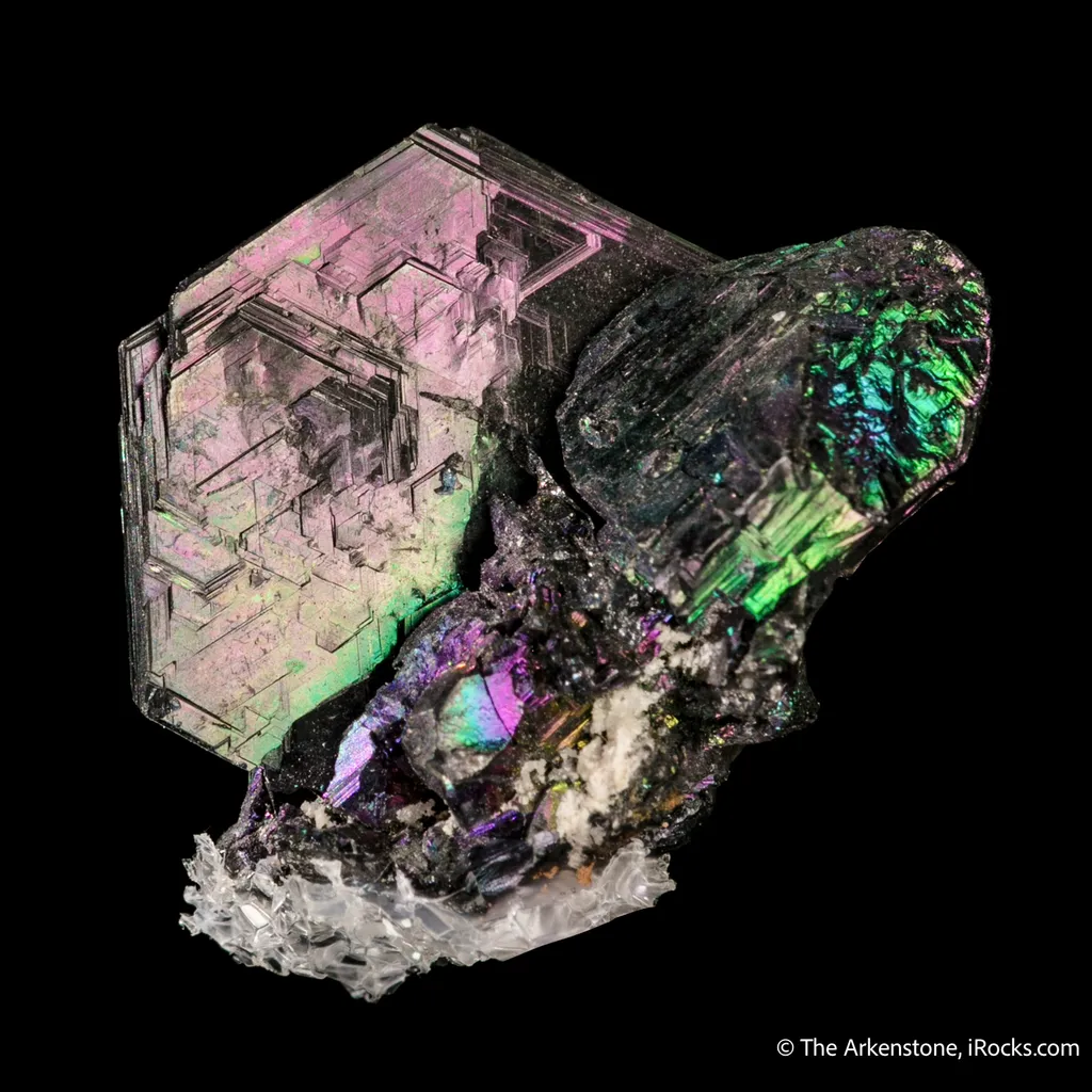 Polybasite on Stephanite - image 2