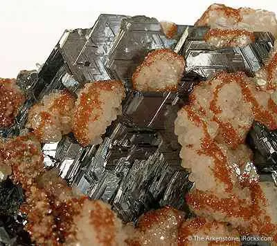 Polybasite With Calcite and Stephanite - image 2