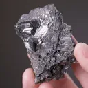 Polybasite with Fluorite - image 2