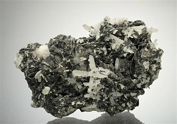 Polybasite with Quartz image