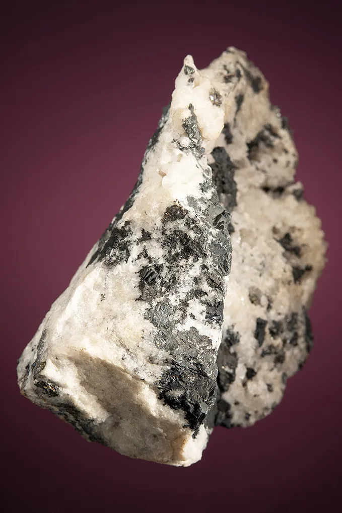 Polybasite with Silver on Quartz - image 5